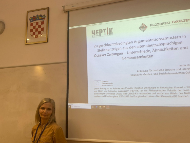 Izv. prof. dr. sc. Ivana Jozić sudjelovala na međunarodnom znanstvenom skupu 